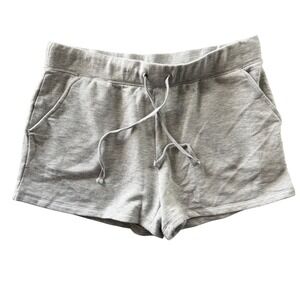 Quince Ultra-Soft Tencel Modal Lounge Shorts Heather Grey Womens Medium